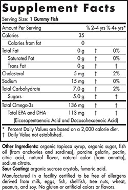 Nordic Naturals Omega-3 Gummy Fish