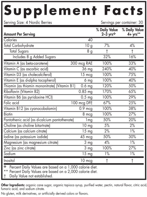 Nordic Naturals Nordic Berries