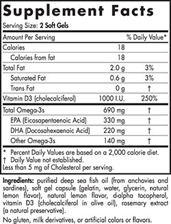 Nordic Naturals Omega-3D