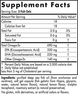 Nordic Naturals Arctic Omega in Fish Gelatin