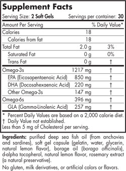 Nordic Naturals with Concentrated GLA