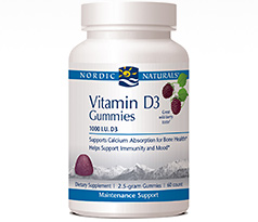 Nordic Naturals Vitamin D3 Gummies