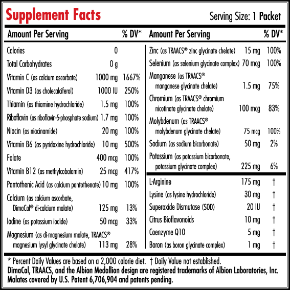 Information Label for Oxylent Adult